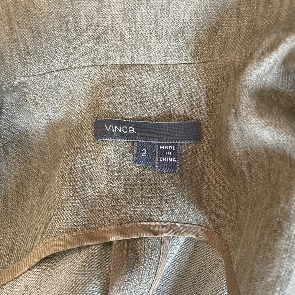 Vince Linen Blazer - Picture 5 of 7